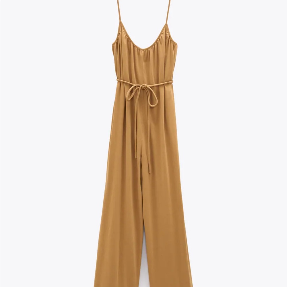 Zara round neck jump suit
